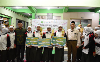 “Sapa Sang Juara”: Selebrasi Spektakuler Prestasi Kontingen Porseni MINU Trate Putri Gresik