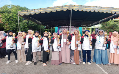 Prestasi Gemilang! MINU Trate Putri Borong Juara di Porseni MI Kabupaten Gresik 2025